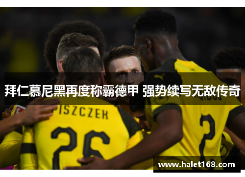 拜仁慕尼黑再度称霸德甲 强势续写无敌传奇